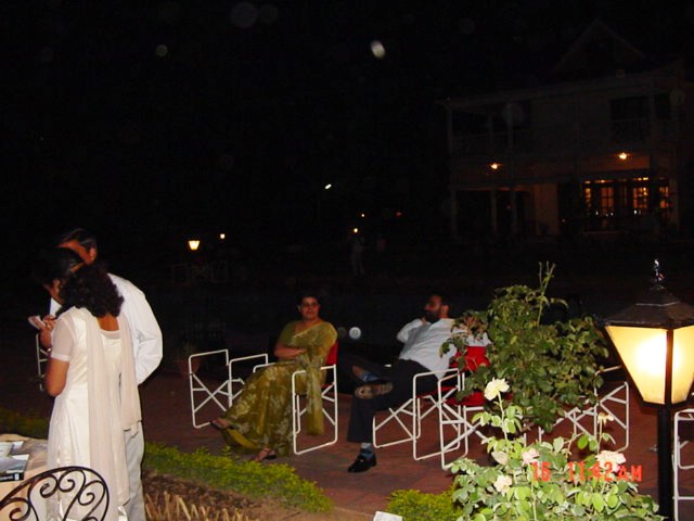 Manju Mam in Relaxing Mood.JPG