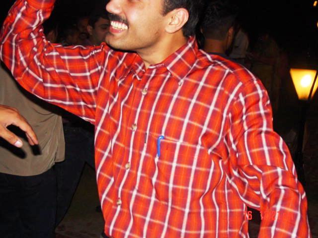 Sunil in Full Flow.JPG